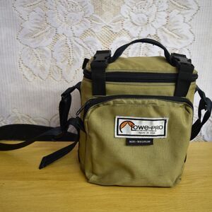 Lowe-Pro Vintage Mini Magnum Camera Bag Made USA Shoulder Strap Padded Dividers